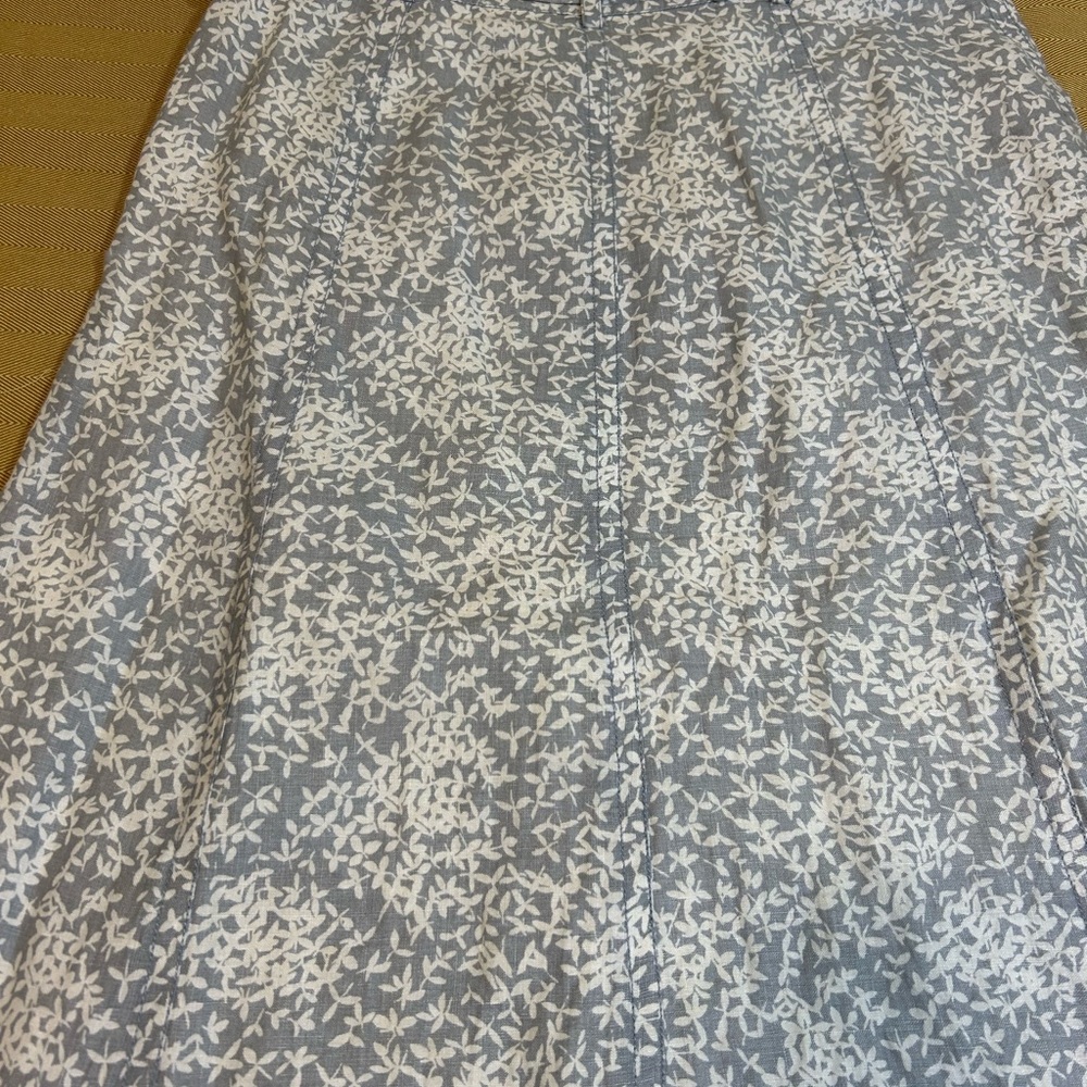 Liz Claiborne Gray and White Maxi Skirt - Picture 6 of 6